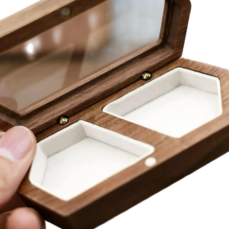 Estuche de anillos de compromiso
