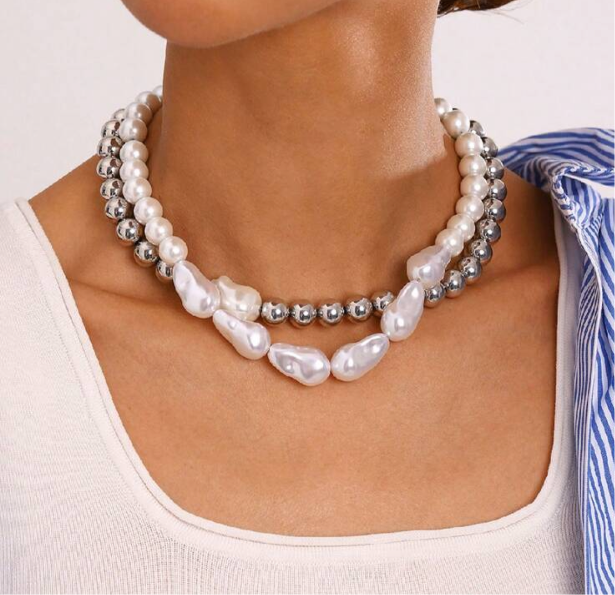 COLLAR PEARLYIN