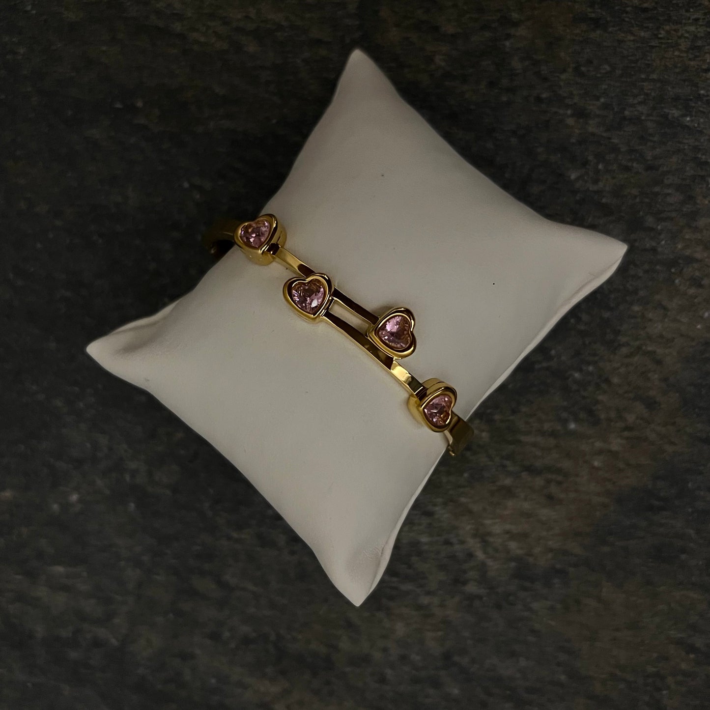 Brazalete Heart Pink