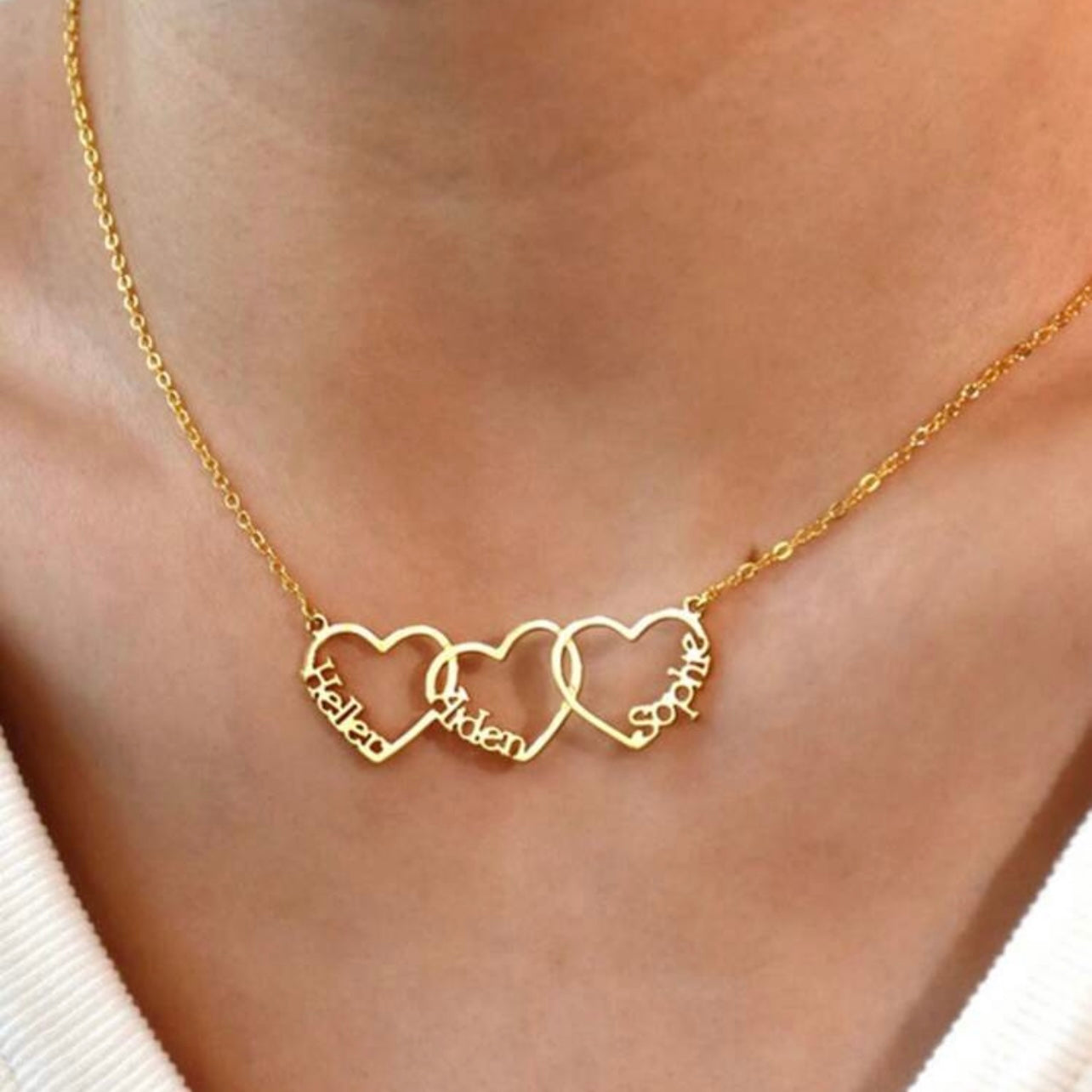 COLLAR CORAZONES