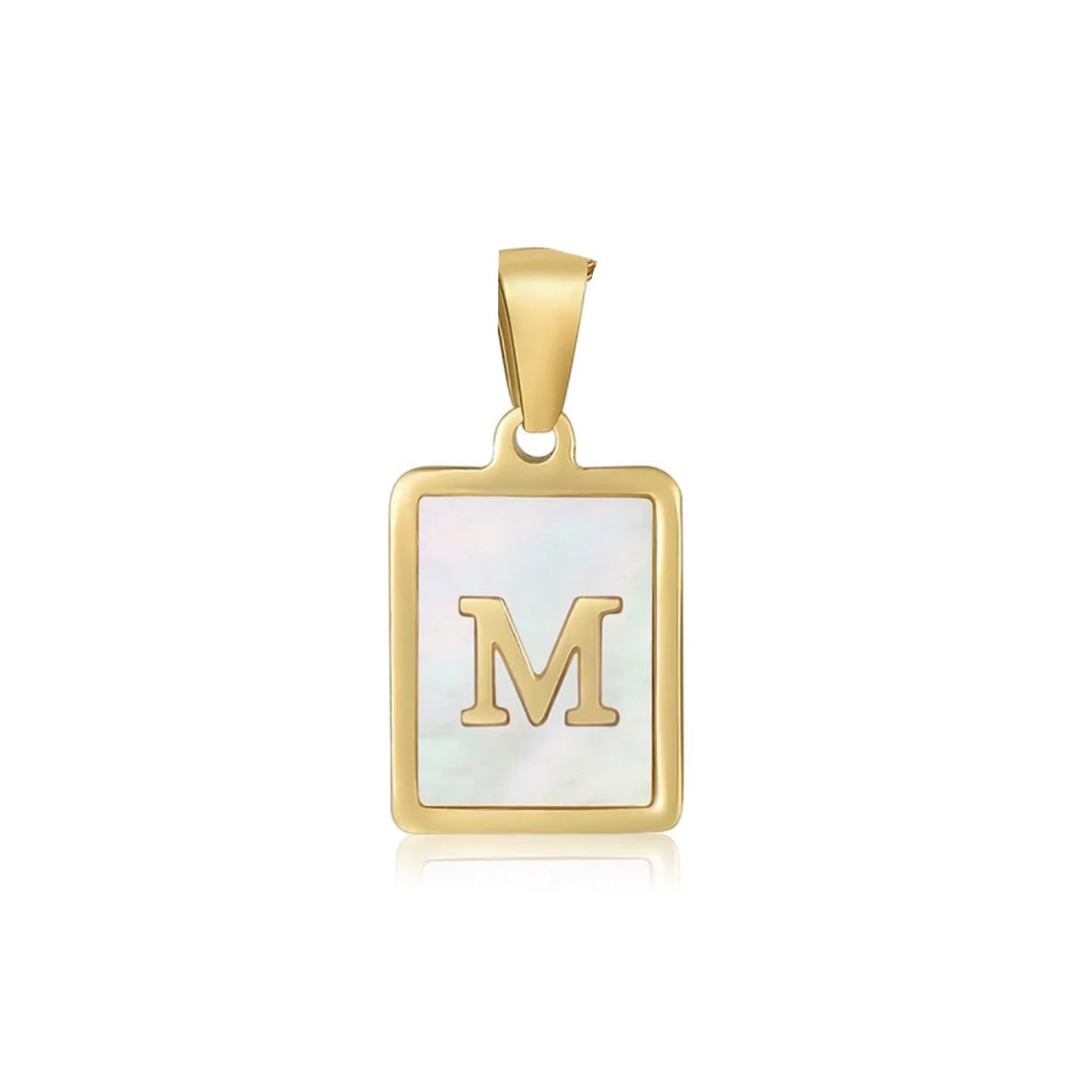 COLLAR INICIAL MADRE PERLA