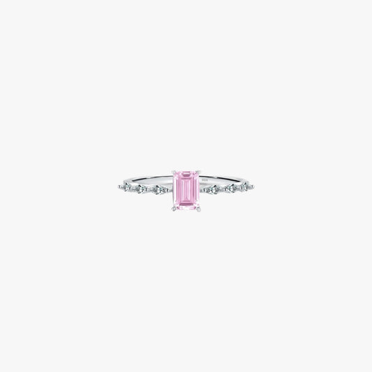 Anillo Piedra Rosa