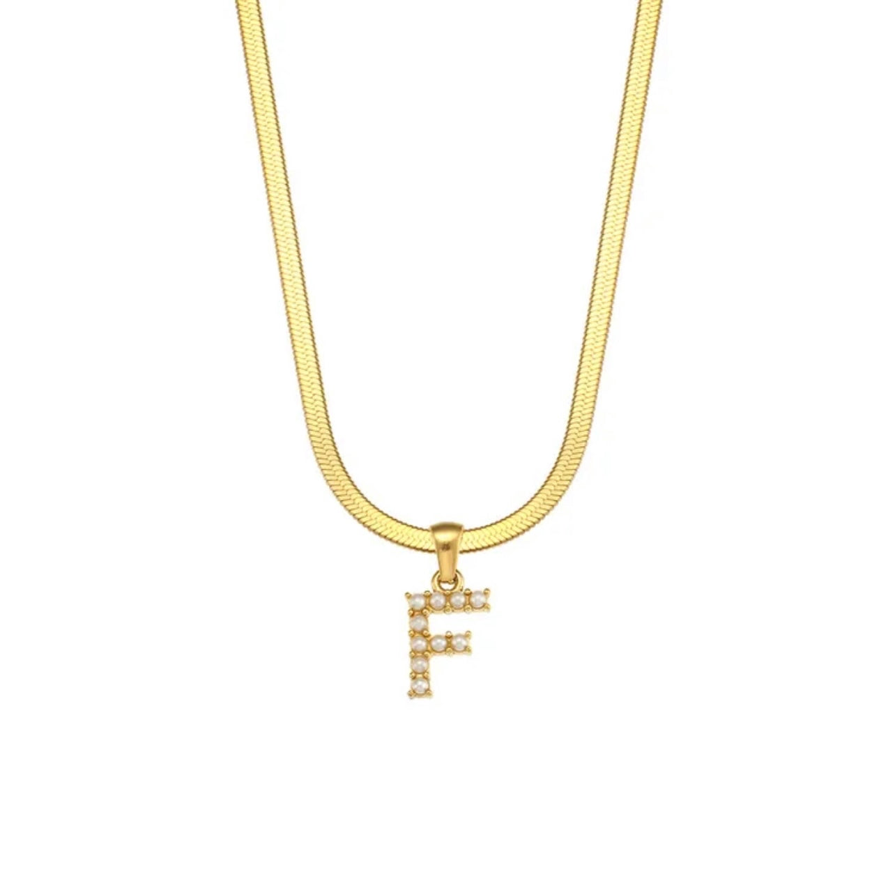 COLLAR INICIAL PERLA