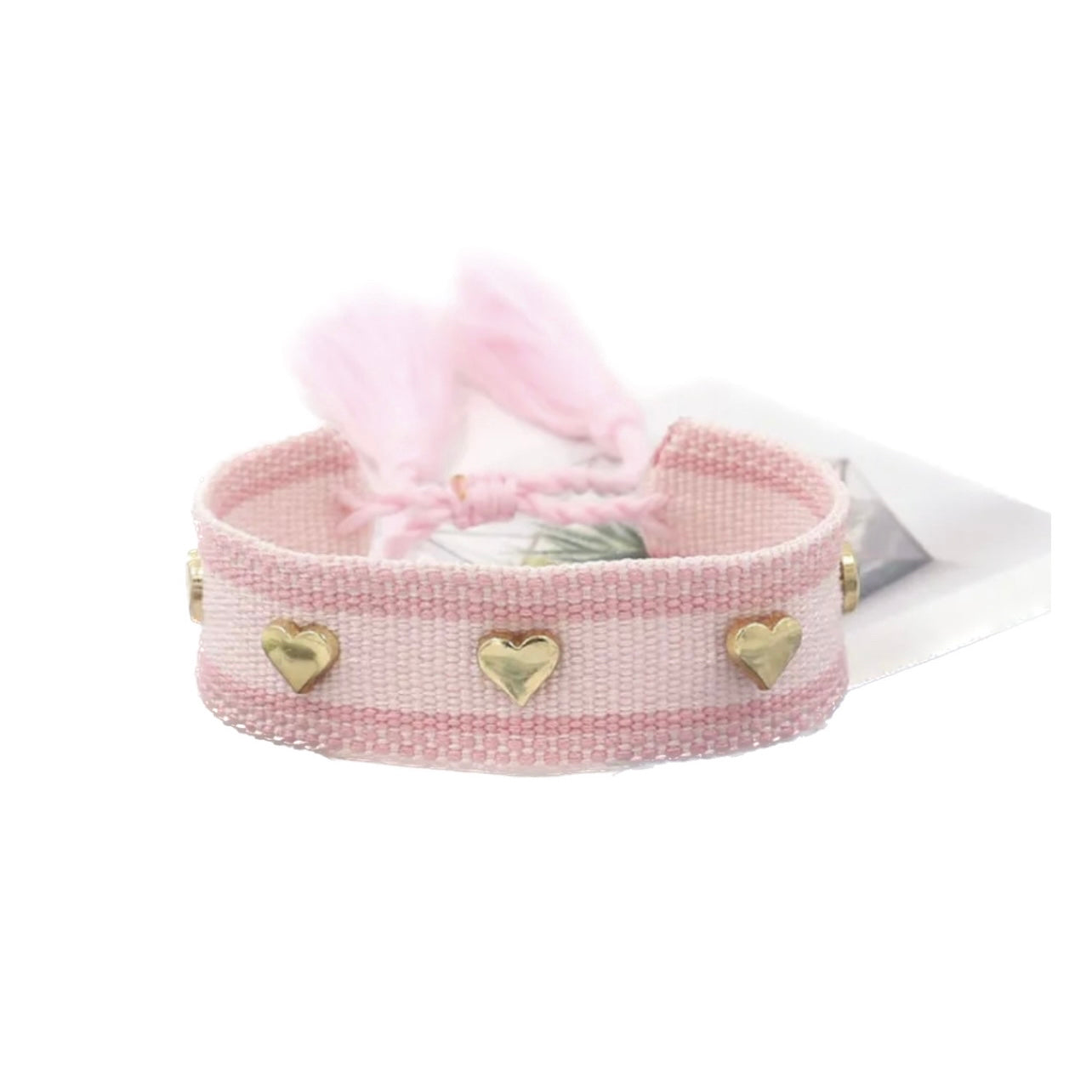 PULSERA LOVE TEJIDA