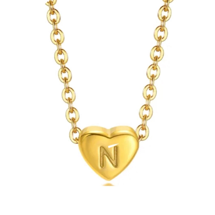 COLLAR INICIAL CORAZÓN