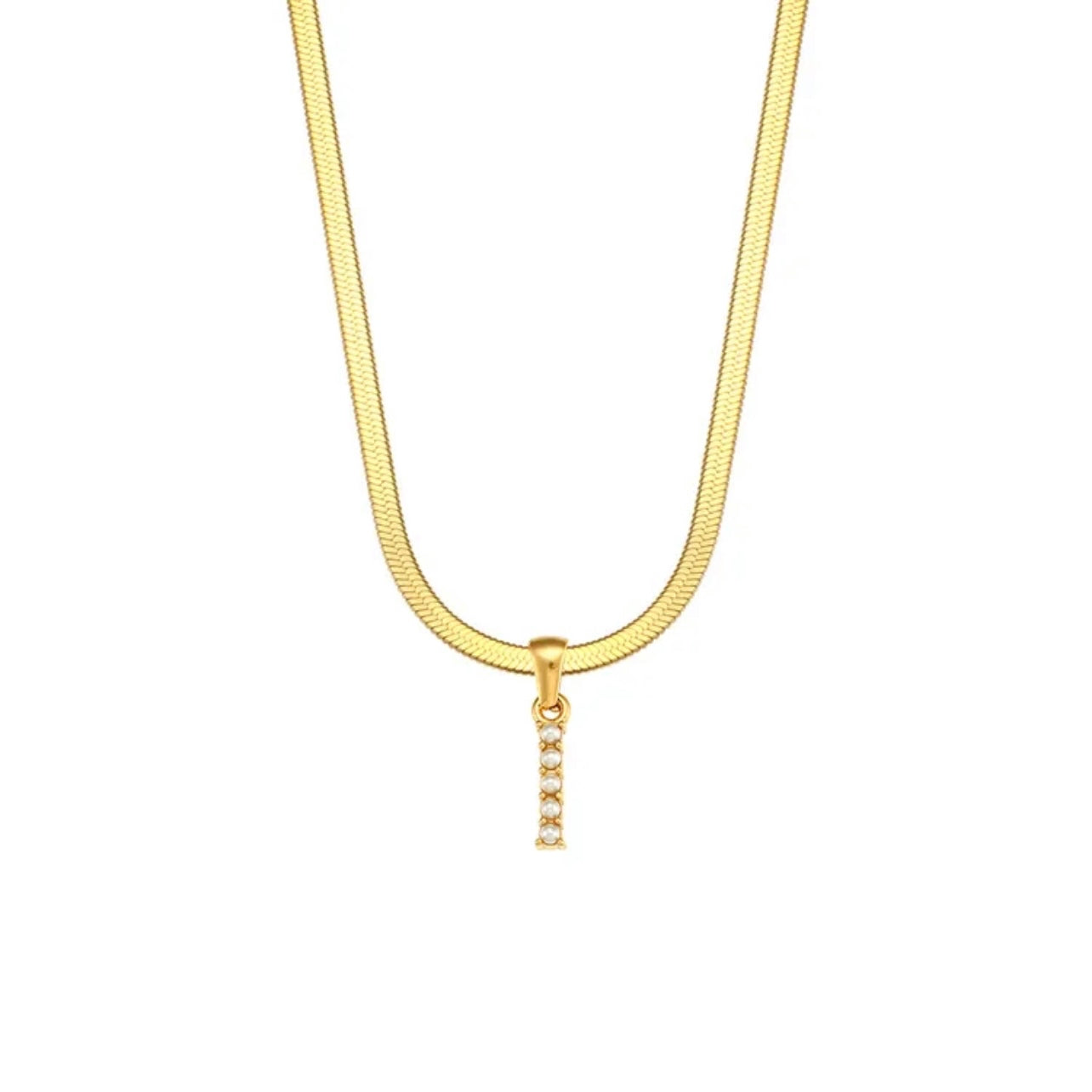 COLLAR INICIAL PERLA