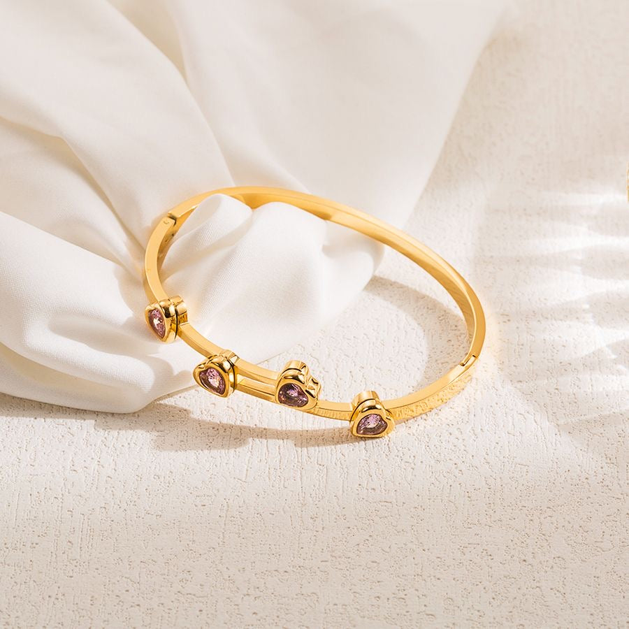 Brazalete Heart Pink
