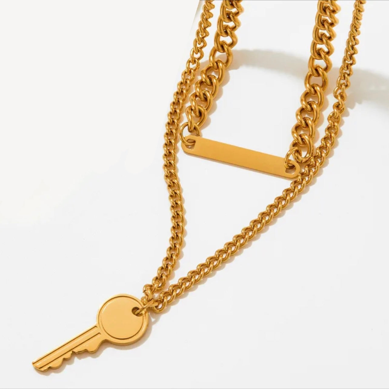 COLLAR LLAVE DOBLE