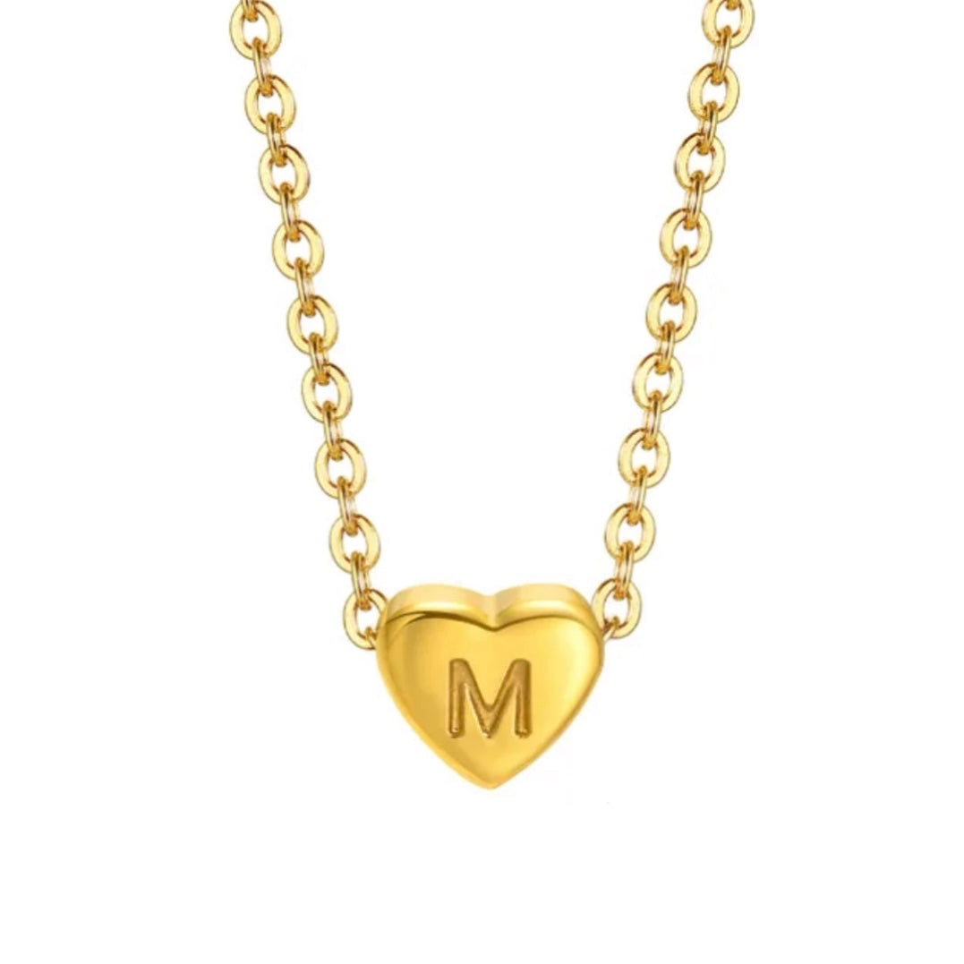 COLLAR INICIAL CORAZÓN