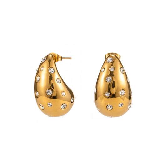 ARETES CARHAL DORADOS
