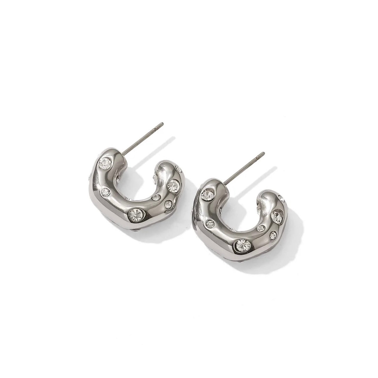ARETES ELEANOR PLATEADOS