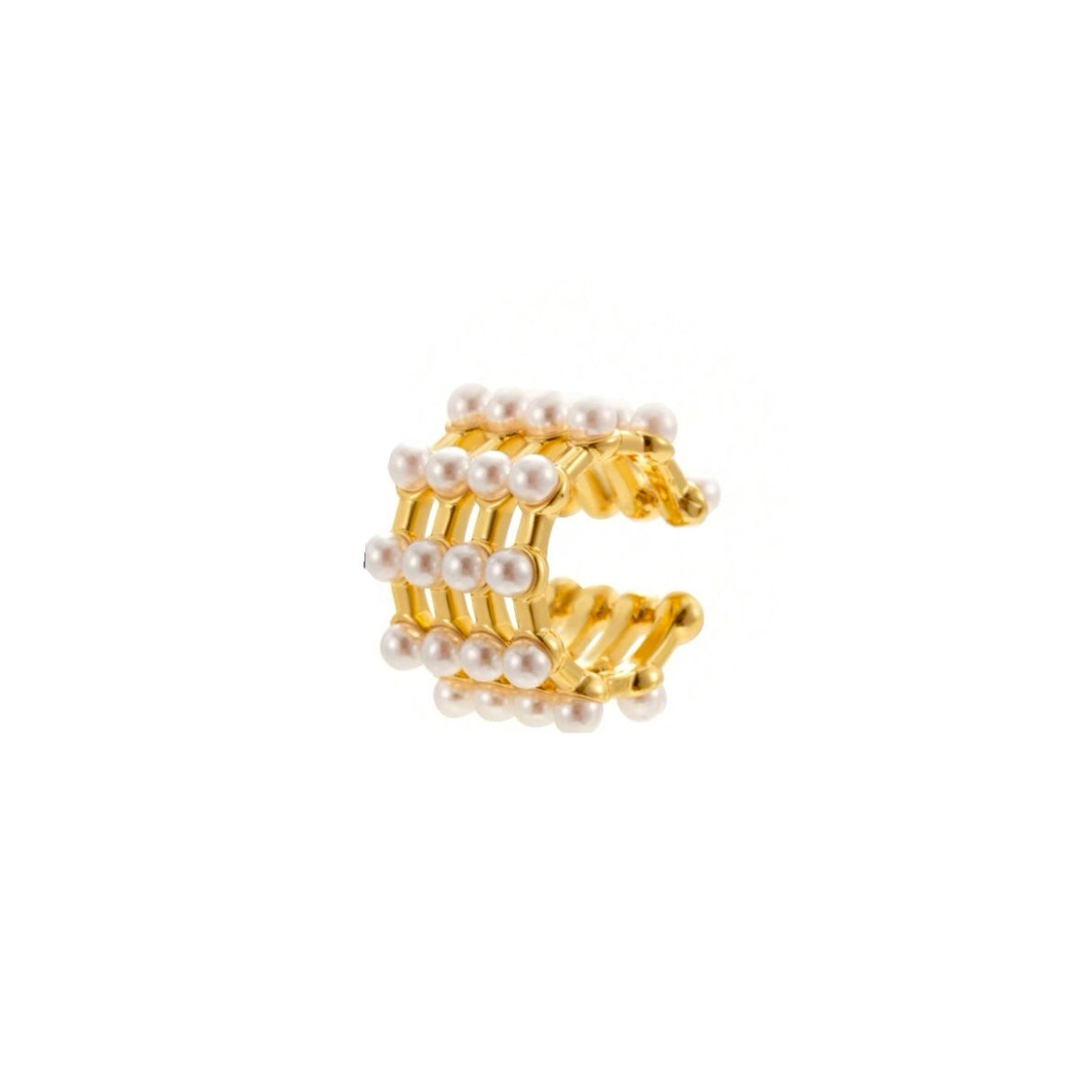 Ear cuff Perlas