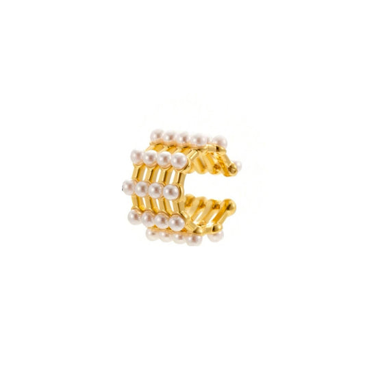 Ear cuff Perlas