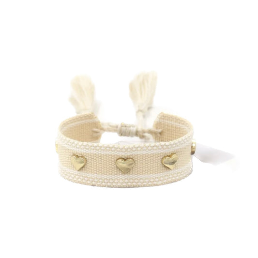 PULSERA LOVE TEJIDA