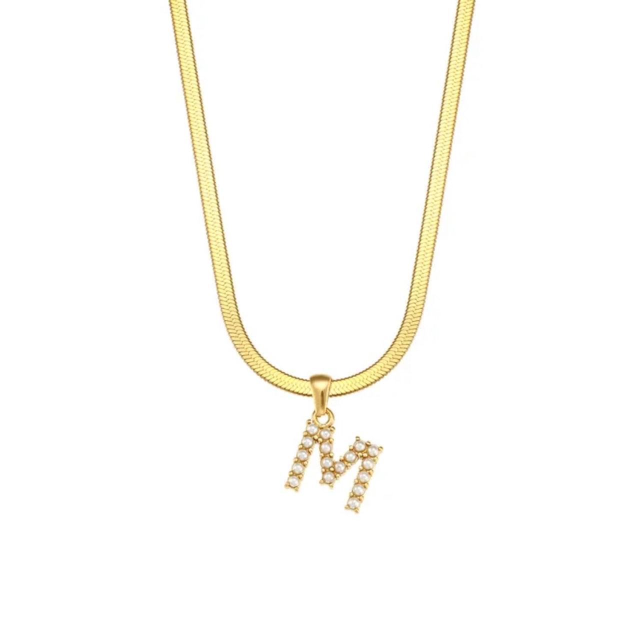 COLLAR INICIAL PERLA
