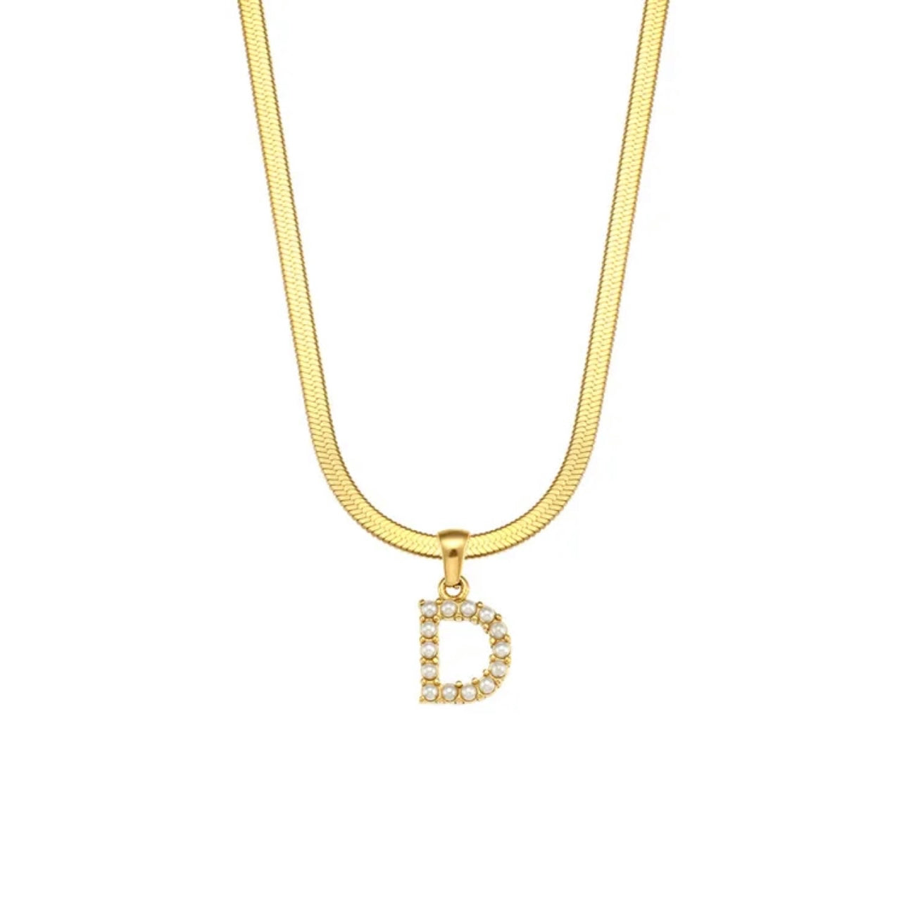 COLLAR INICIAL PERLA