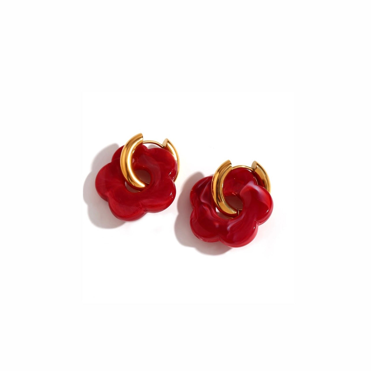 Aretes Lule Rojos