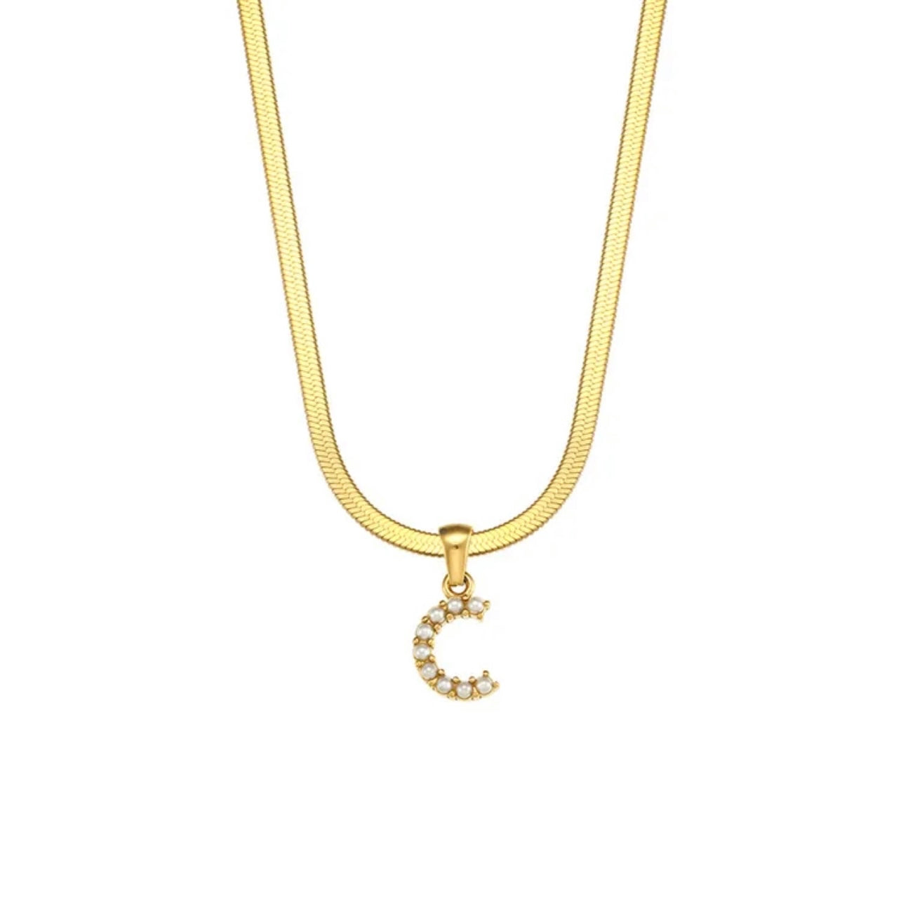 COLLAR INICIAL PERLA