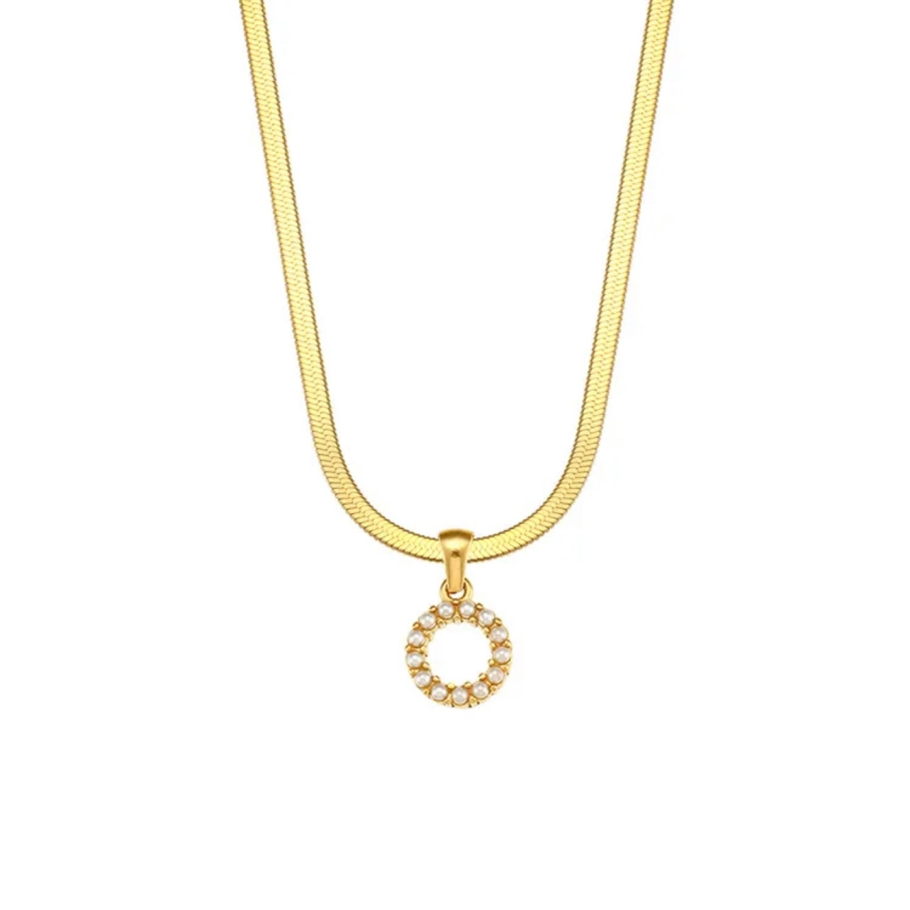 COLLAR INICIAL PERLA