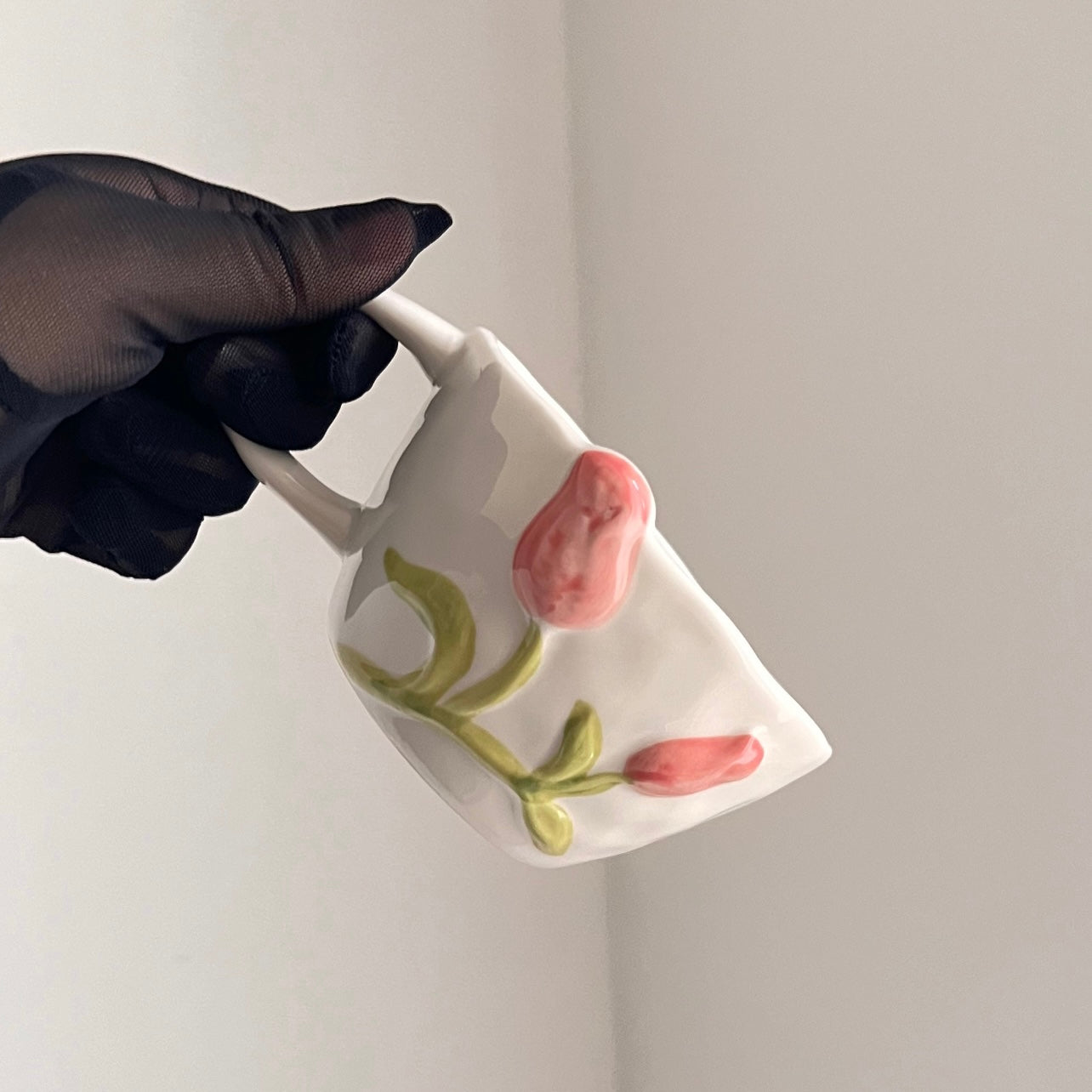 Taza de tulipán