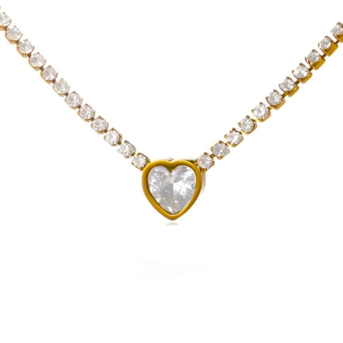 Collar Crystal Love