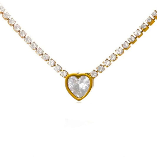 Collar Crystal Love