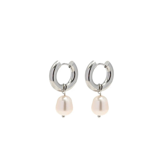 ARETES MYLAH PLATEADOS