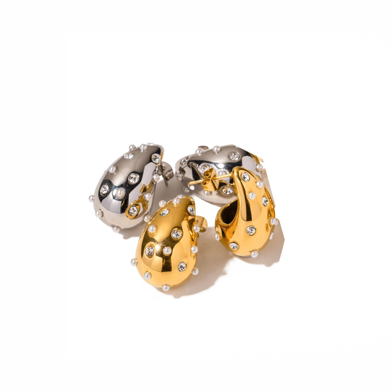 ARETES CARHAL DORADOS