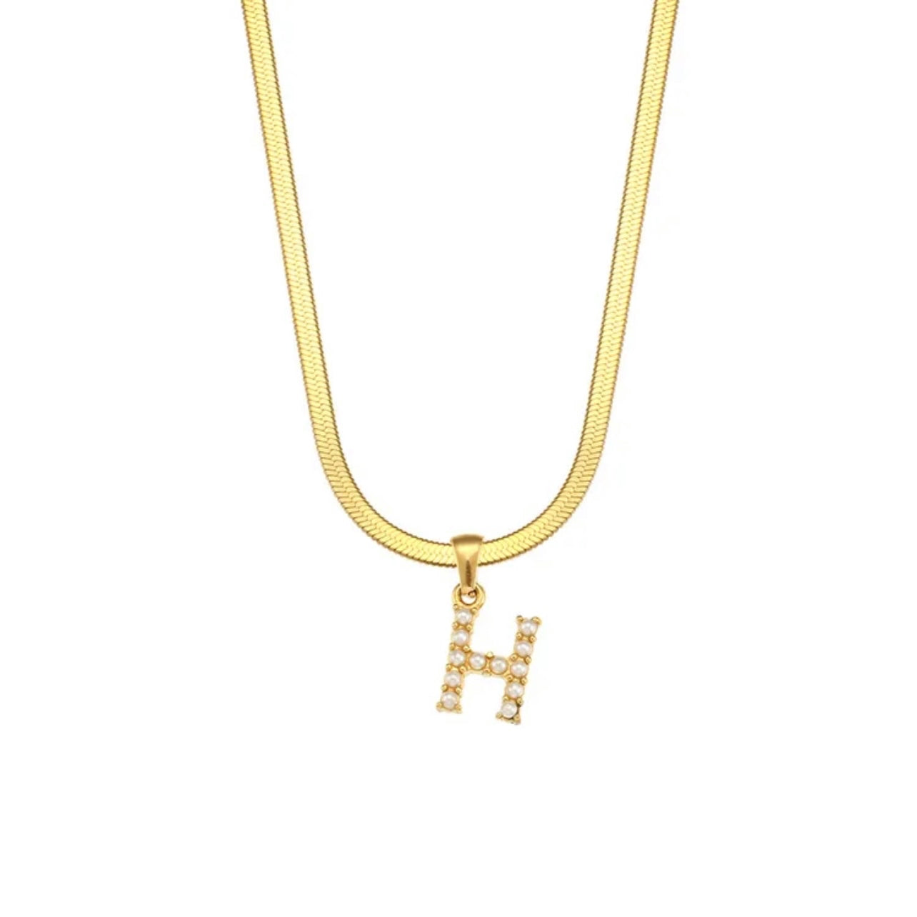 COLLAR INICIAL PERLA