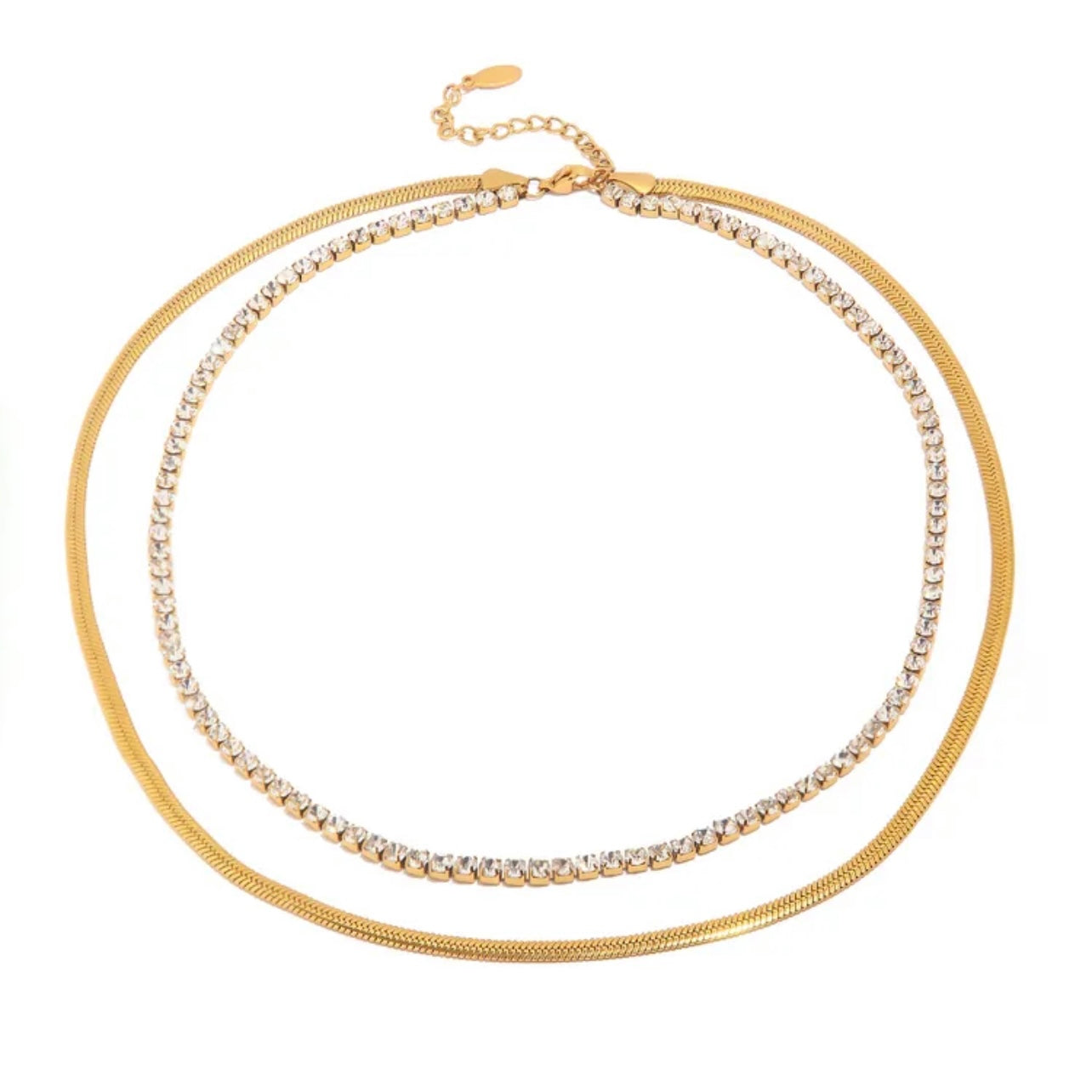 COLLAR CRISTAL DOBLE