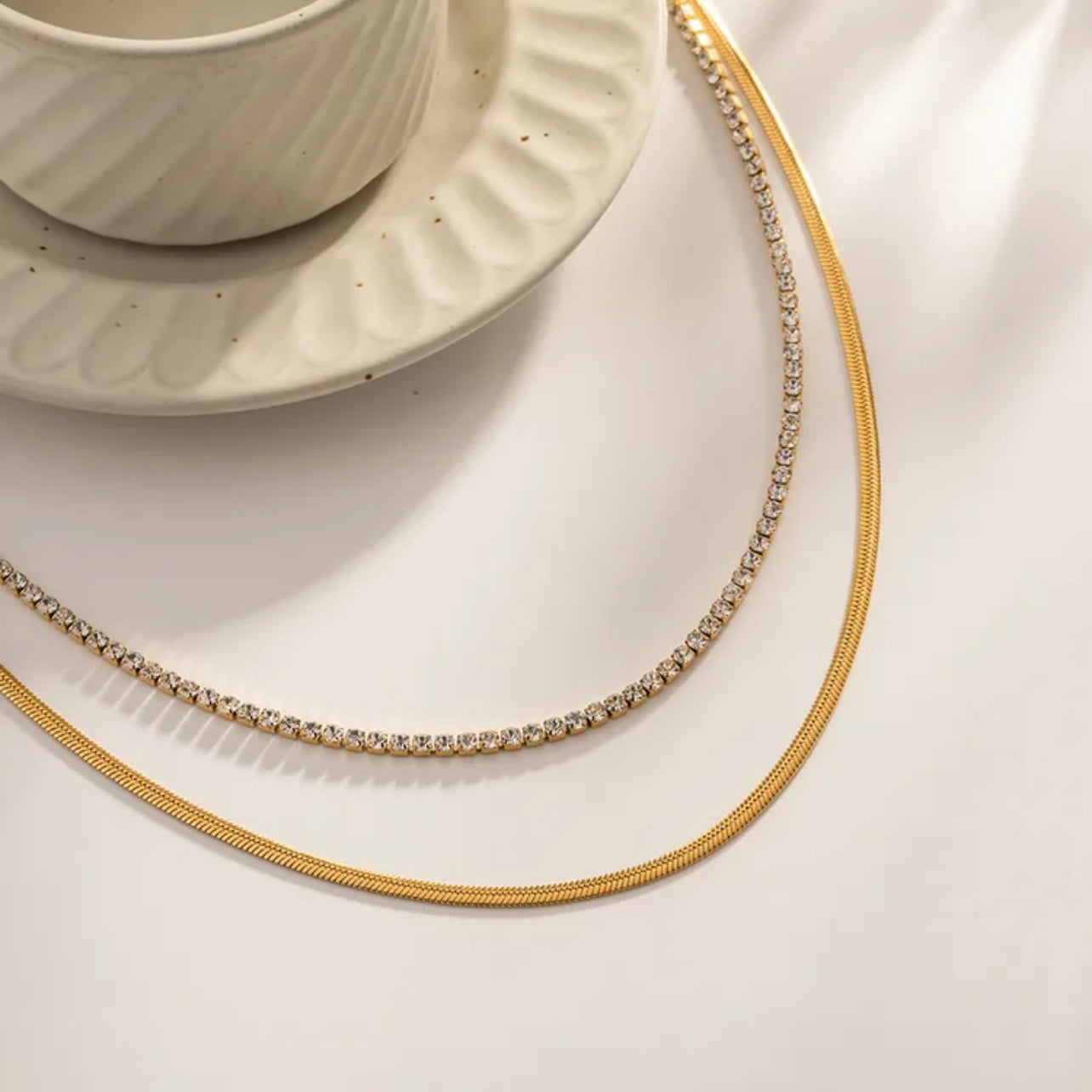COLLAR CRISTAL DOBLE