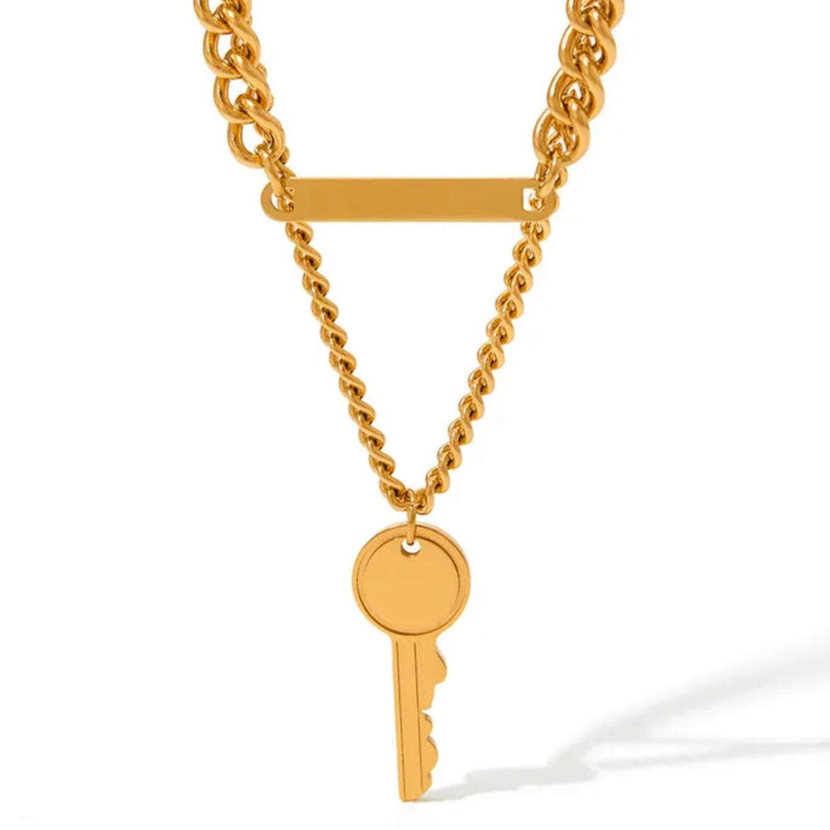 COLLAR LLAVE DOBLE