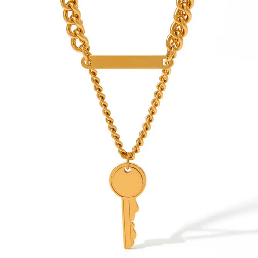 COLLAR LLAVE DOBLE