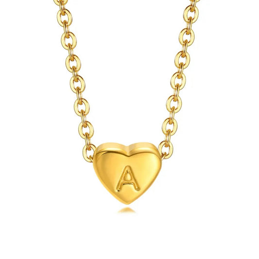 COLLAR INICIAL CORAZÓN